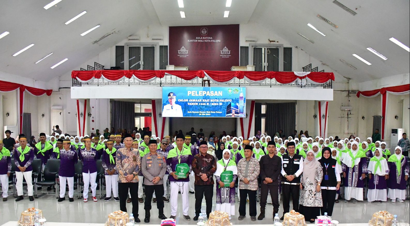 Ratusan Jemaah Calon Haji Dilepas Pemkot Palopo