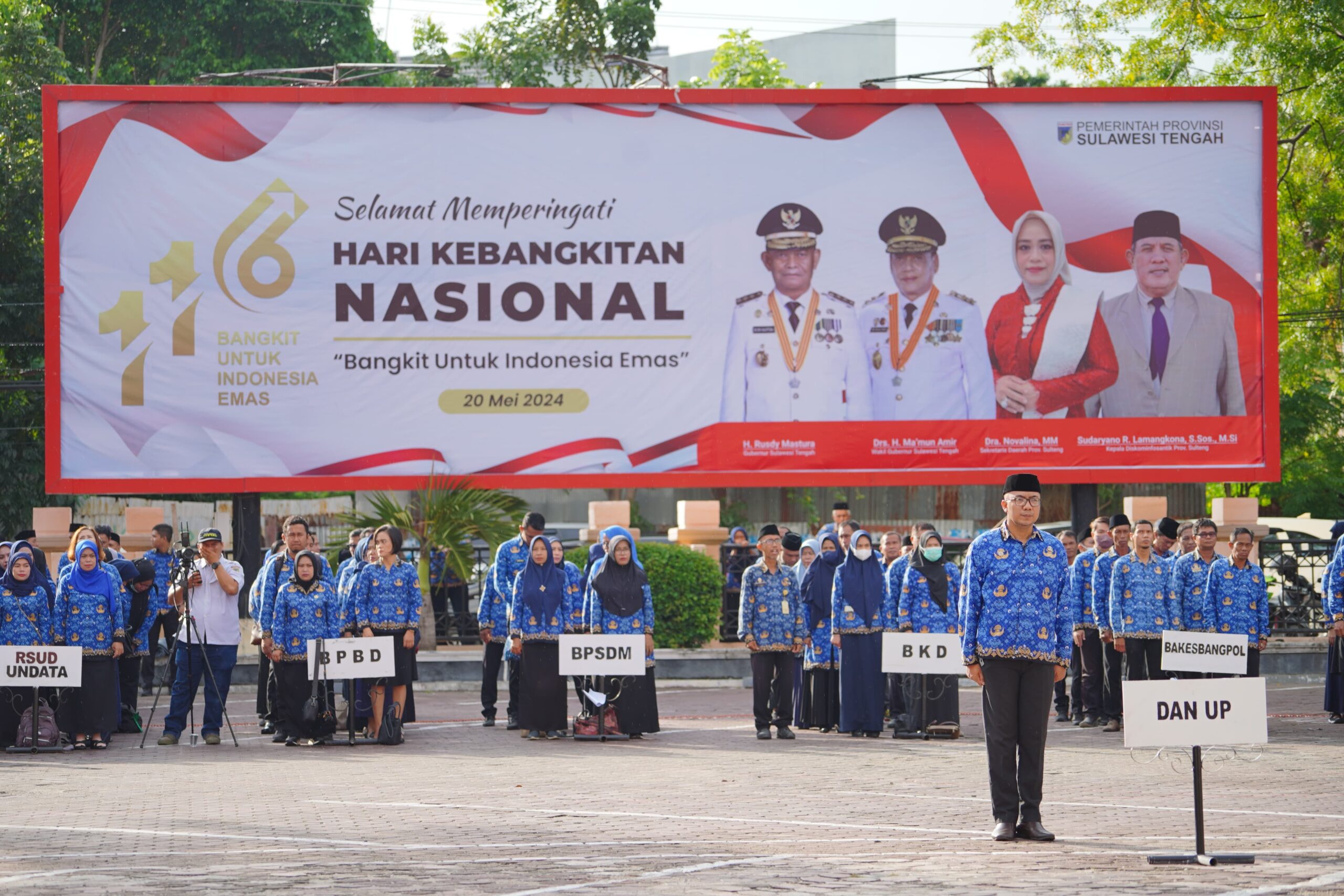 Upacara Peringatan Harkitnas ke-116 di Sulteng Berjalan Hikmat