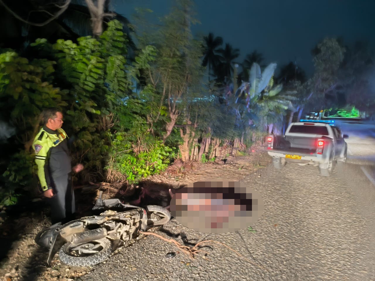 Pemuda Asal Bangkep Tewas Usai Laka Tunggal di Luwuk