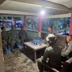 Dansat Brimob Polda Sulteng Kunjungi Pos Kamtibmas di Sausu