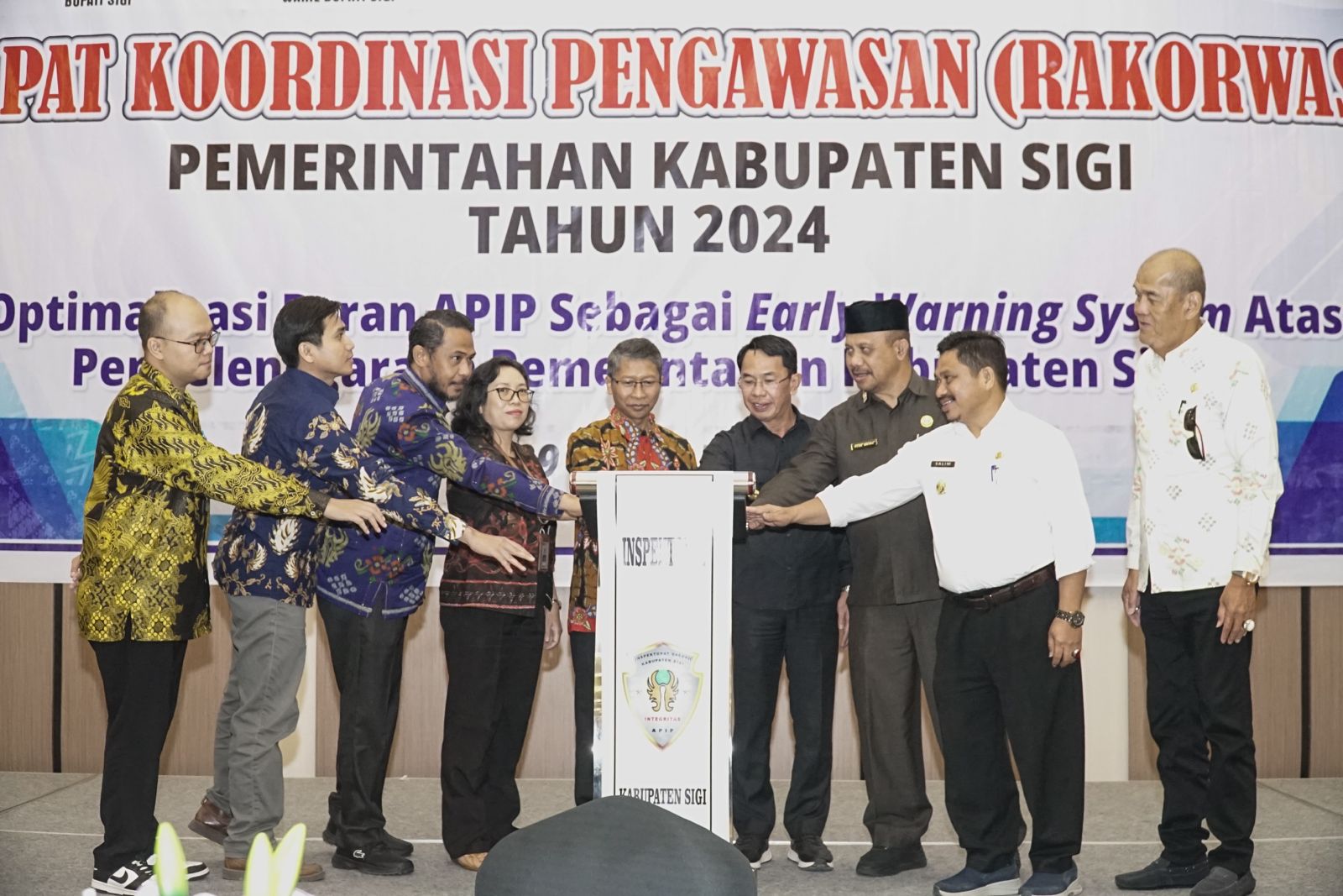 Inspektorat Daerah Sigi Gelar Rakor Pengawasan APIP