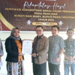 KPU Serahkan Hasil Vermin Syarat Dukungan ke Bapaslon Independen