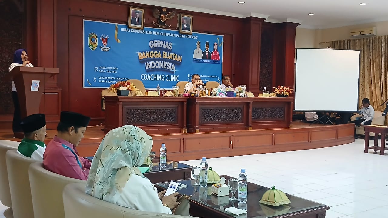 100 UMKM di Parimo Ikut Coaching Clinik Gernas BBI