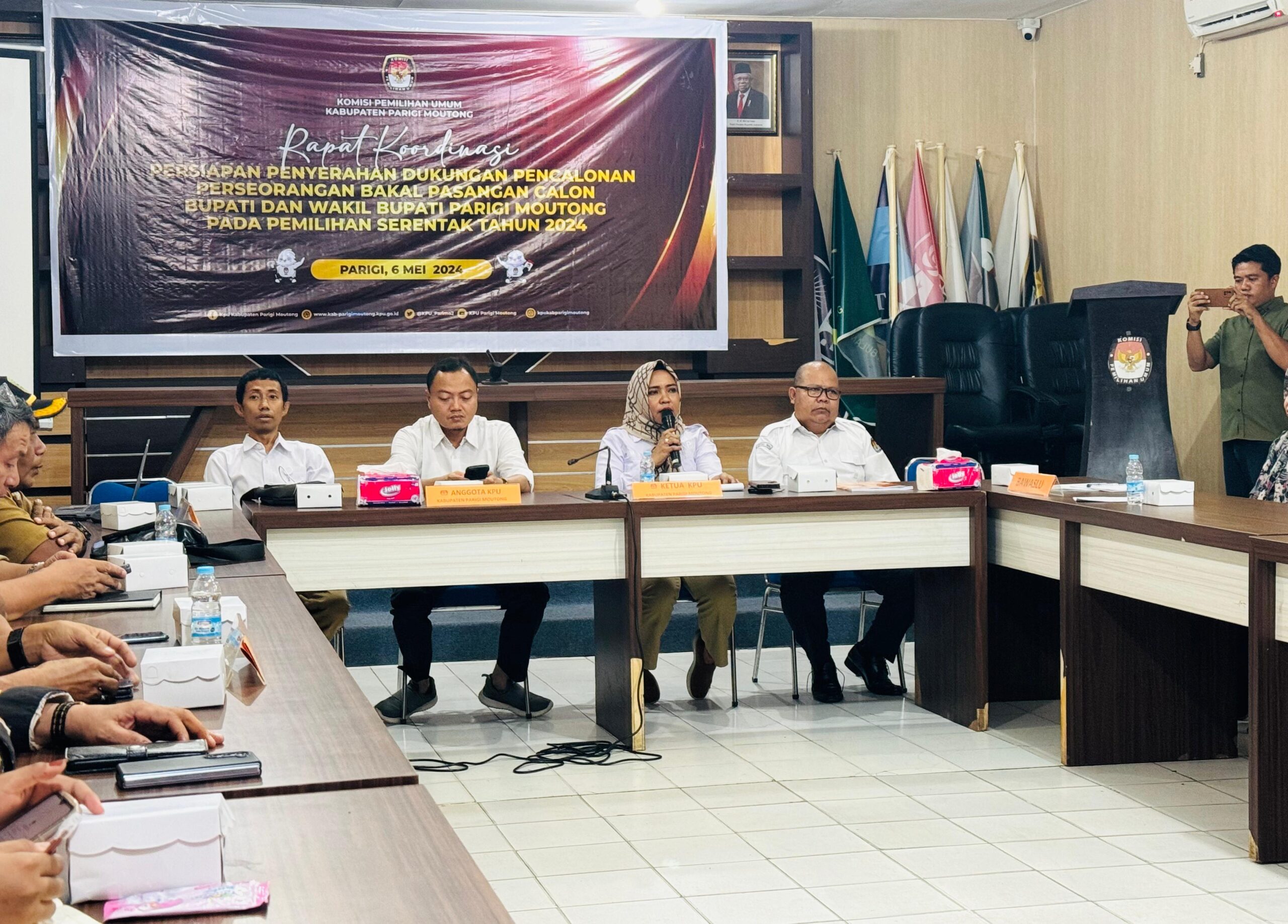 KPU Parimo Ingatkan Batas Waktu Penyerahan Dukungan Balon Perseorangan