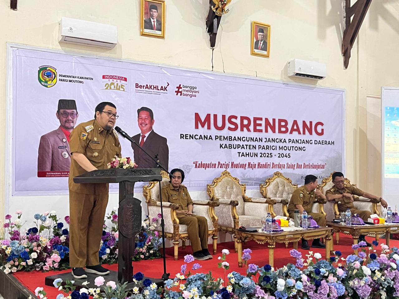 Perkuat Komitmen OPD, Pemda Parimo Gelar Musrenbang RPJPD