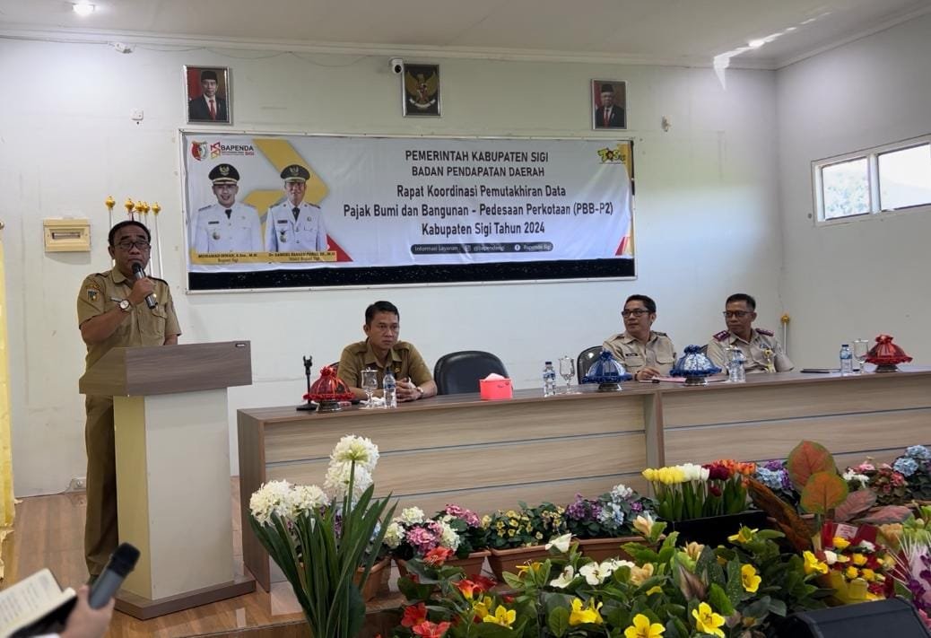 Petugas Pemungut Pajak Desa di Sigi Ikut Rakor PBB-P2