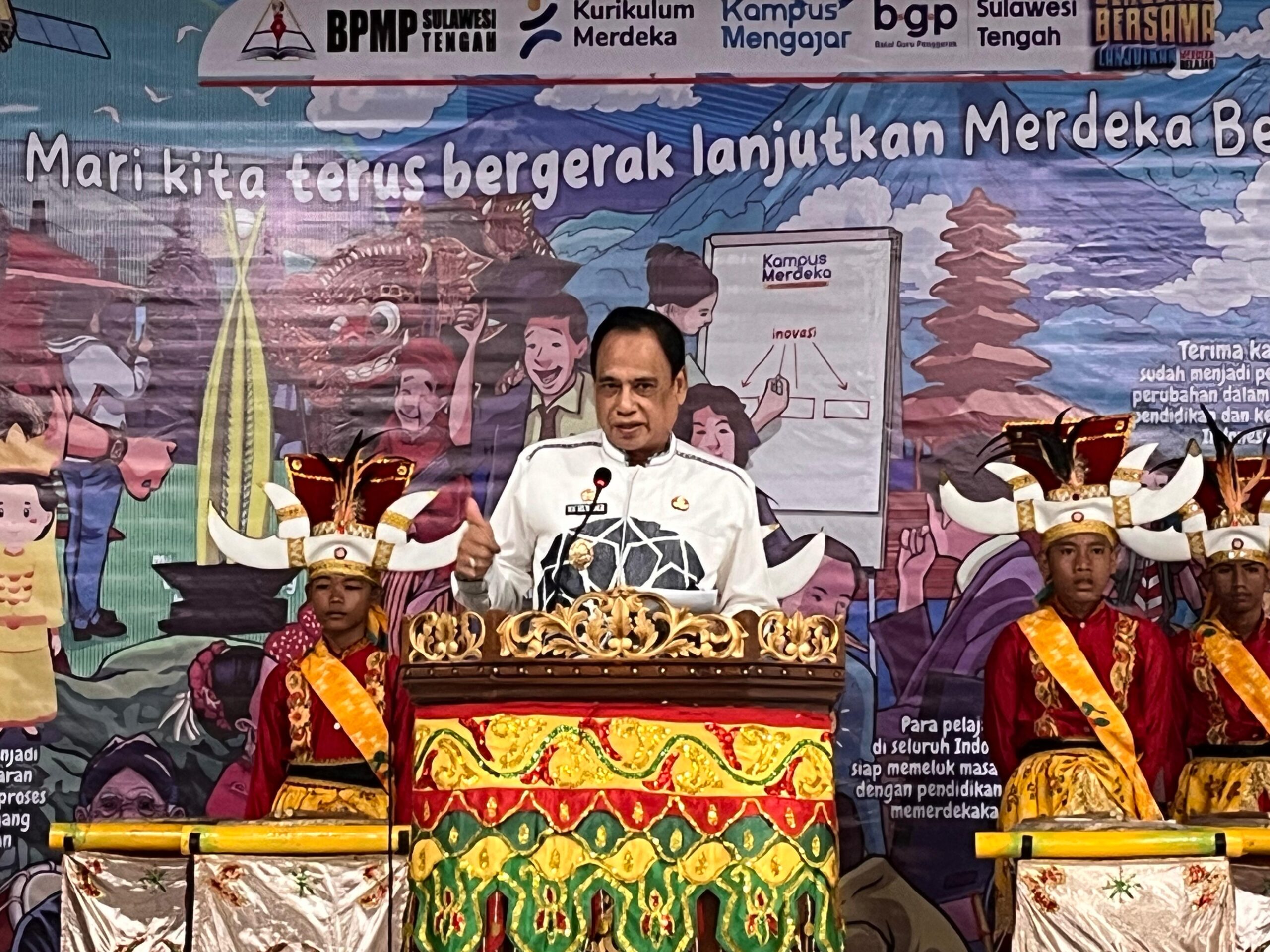 Hadiri Pameran Bulan Merdeka Belajar, Berikut Harapan Wagub Sulteng