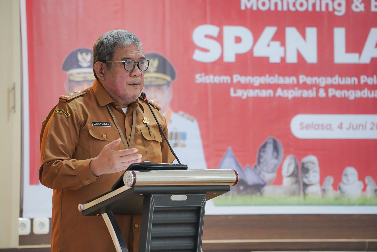 DKIPS Sulteng Dorong Optimalisasi Penyelenggaraan SP4N Lapor
