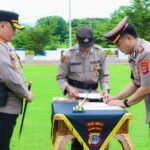 Sertijab di Polres Banggai, 20 PJU dan Kapolsek Terganti
