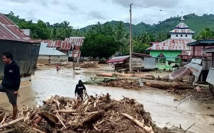 BPBD Parimo: 22 Unit Rumah Warga Hilang Akibat Banjir Bandang di Toribulu