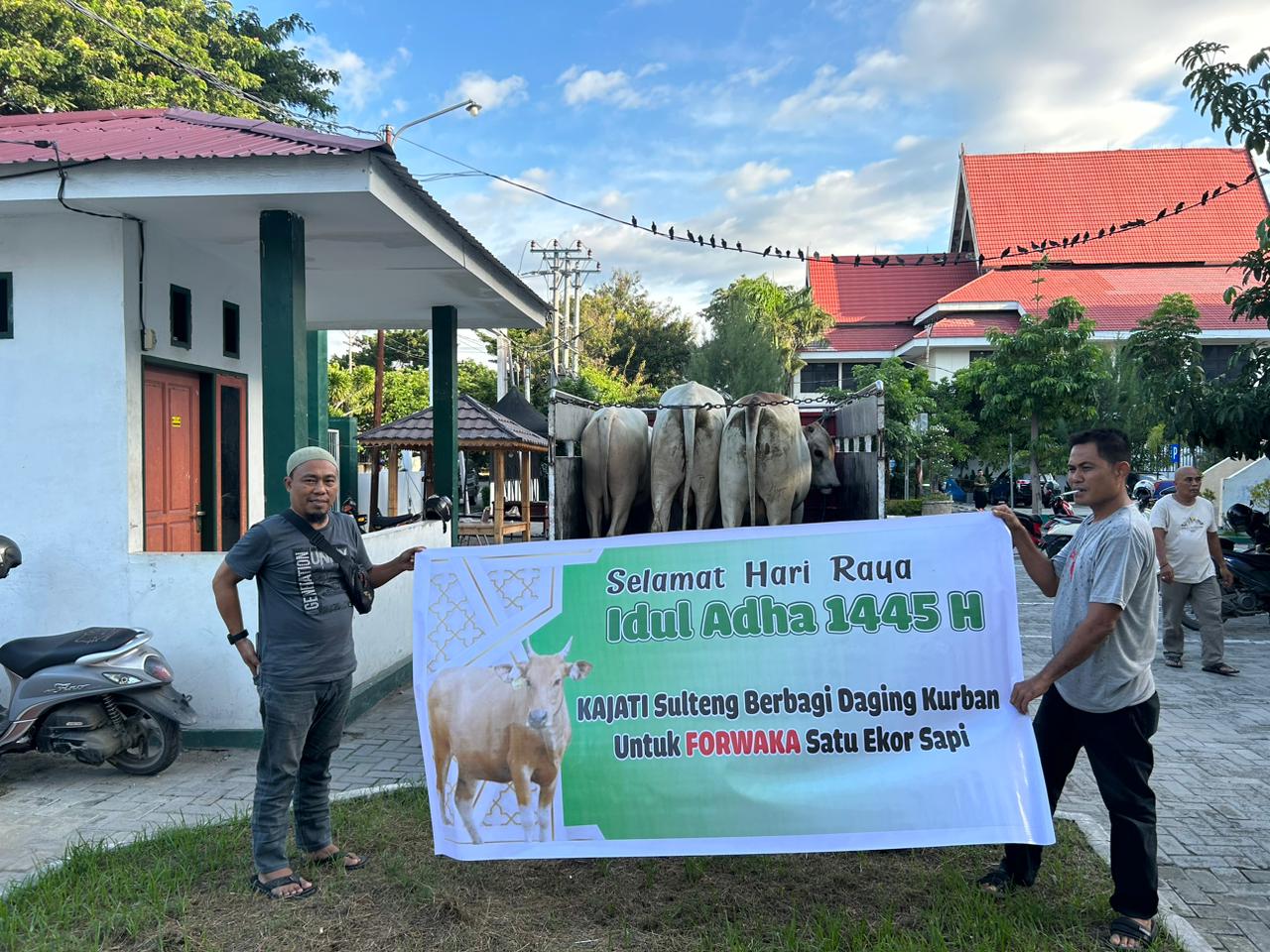 Iduladha 1445 Hijriah, Kejati Sulteng Sembelih 11 Sapi Kurban
