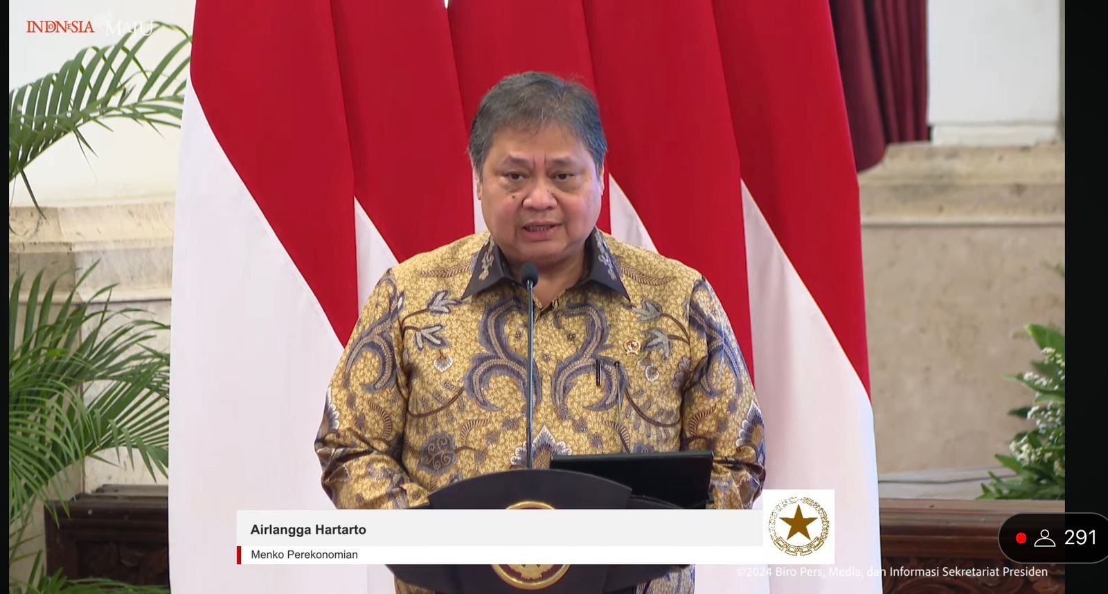Menko Airlangga Ungkap Strategi Kebijakan 4K Sektor Pangan