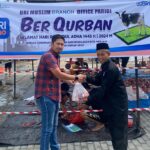 BRI Parigi Berkurban 13 Ekor Sapi untuk Warga Kabupaten Parimo