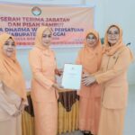 Pengurus DWP Banggai Gelar Serah Terima Jabatan Ketua