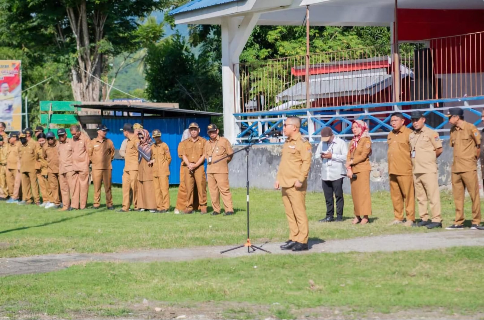 Bupati Banggai Hadiri Sosialisasi Tahapan dan Larangan Pilkada Serentak 2024