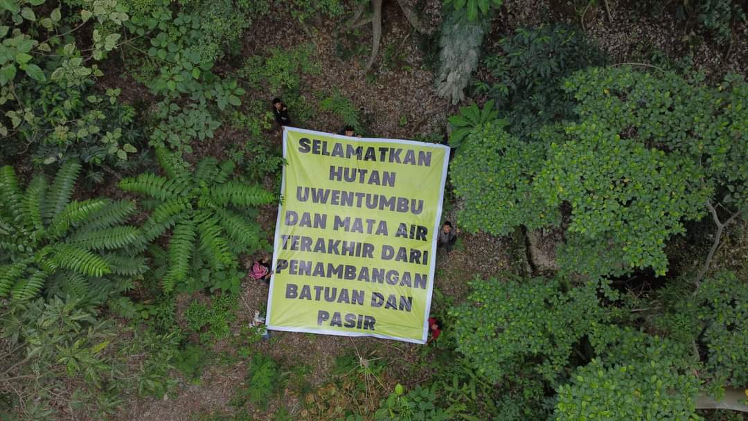 Pembangunan IKN Ancam Hutan Uwentumbu dan Mata Air Warga Buluri