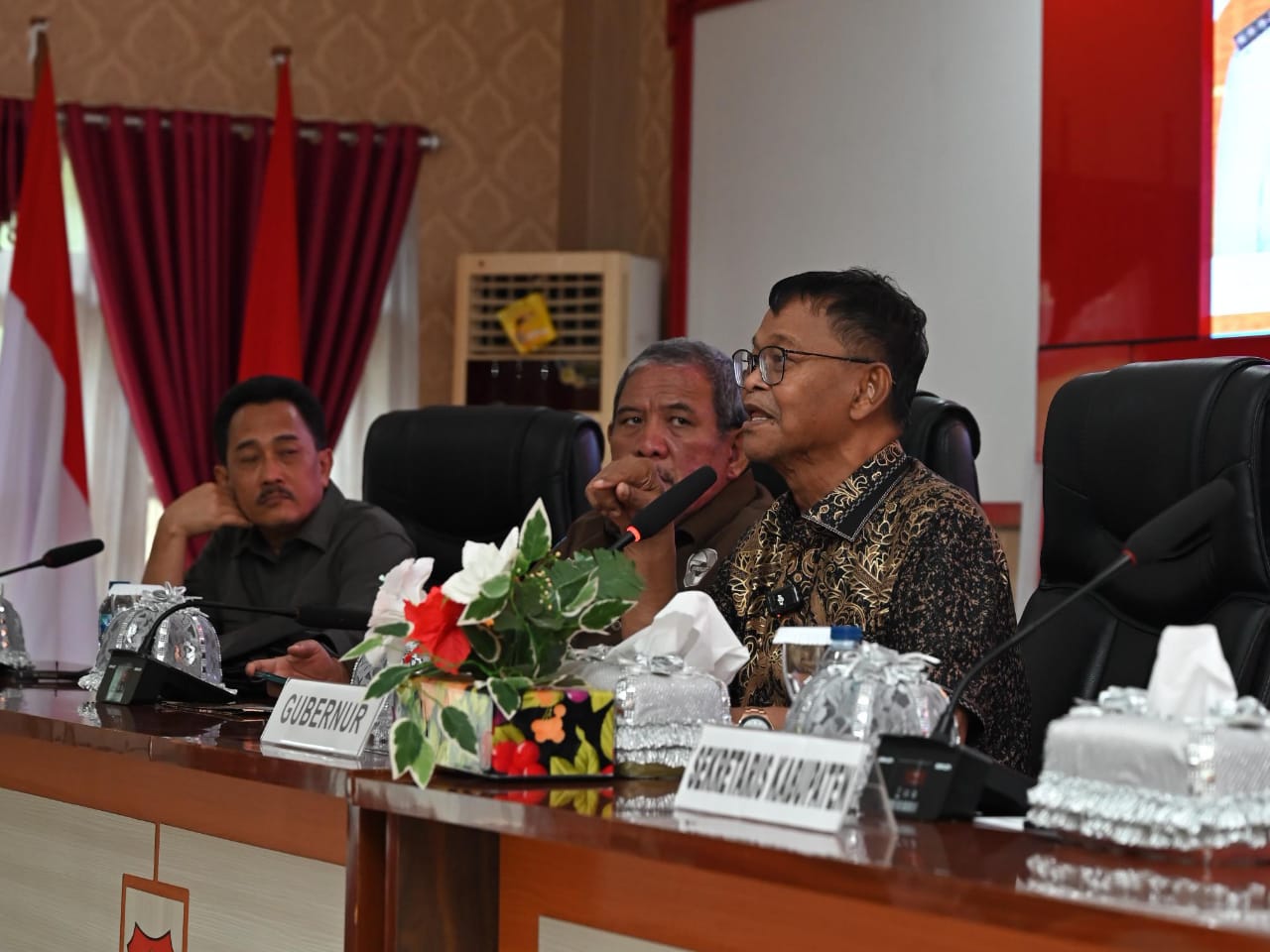 Pimpin Rakor, Gubernur Sulteng Ajak Pemda Banggai Berkolaborasi dan Bersinergi