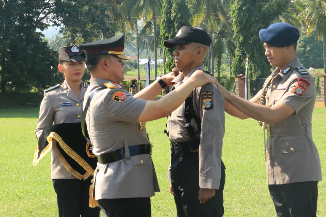 Pimpin Upacara Diktuba, Kapolda Sulteng Minta Siswa Bintara Polri Disiplin