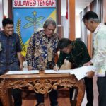 Gubernur Sulteng-BPSDMP Kominfo Manado Teken MoU Program DTS