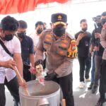 Polda Sulteng Musnahkan 41,5 Kg Sabu Hasil Sitaan Empat Kasus Narkoba