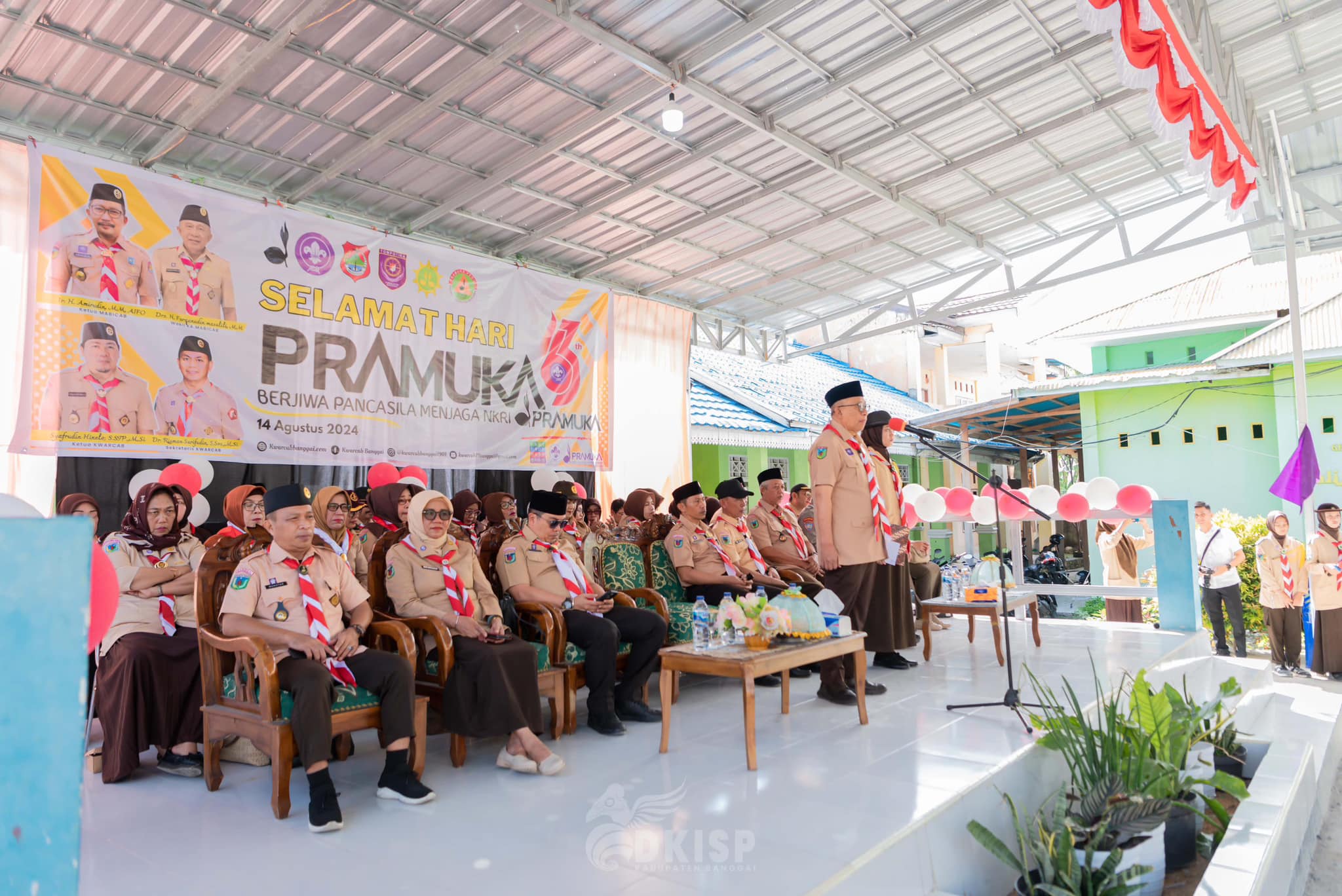 Wabup Banggai Pimpin Upacara Peringatan Hari Pramuka ke-63