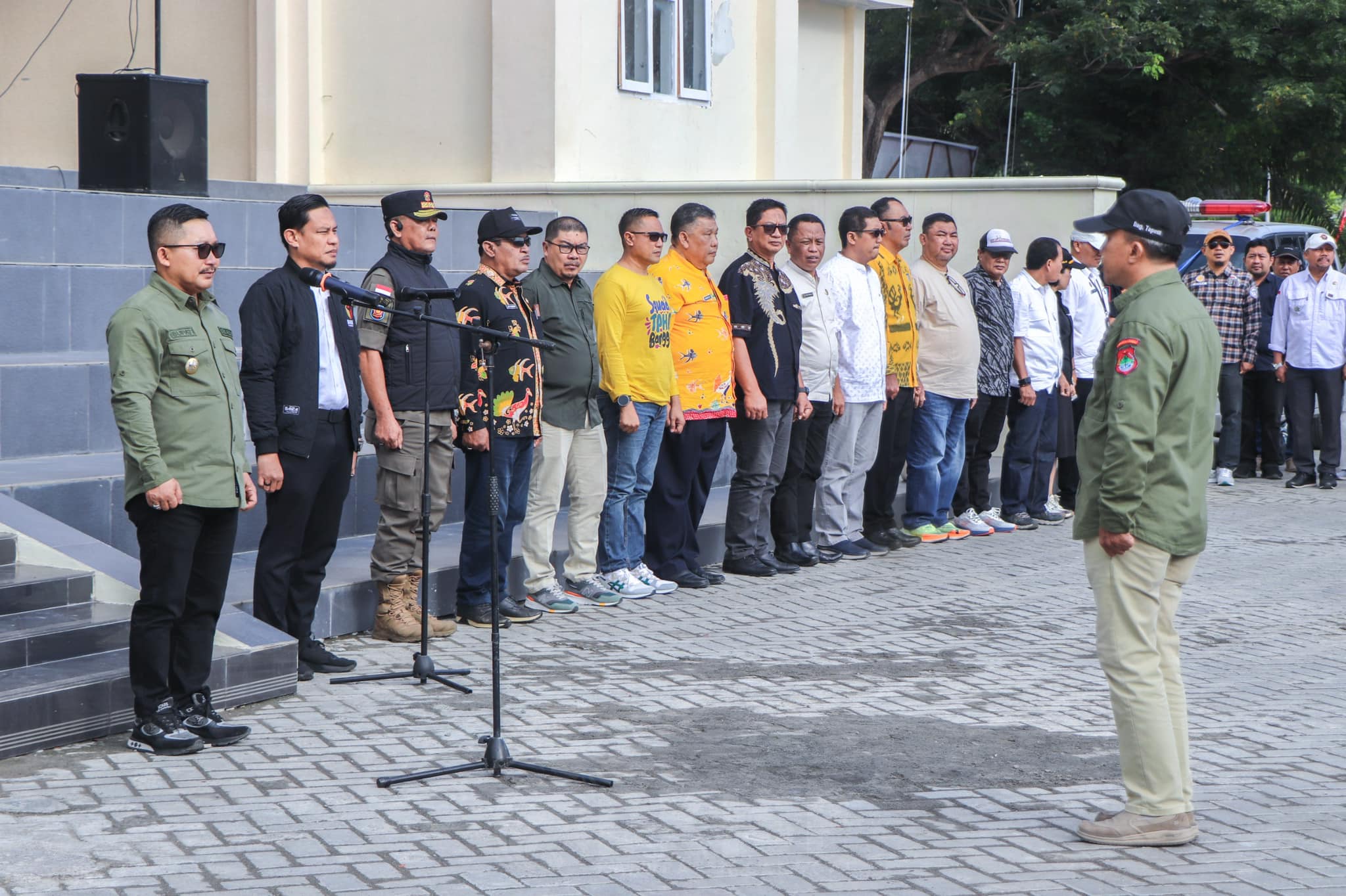 Hadiri Apel Desk Pilkada Banggai, Bupati Amirudin Ingatkan Netralitas ASN