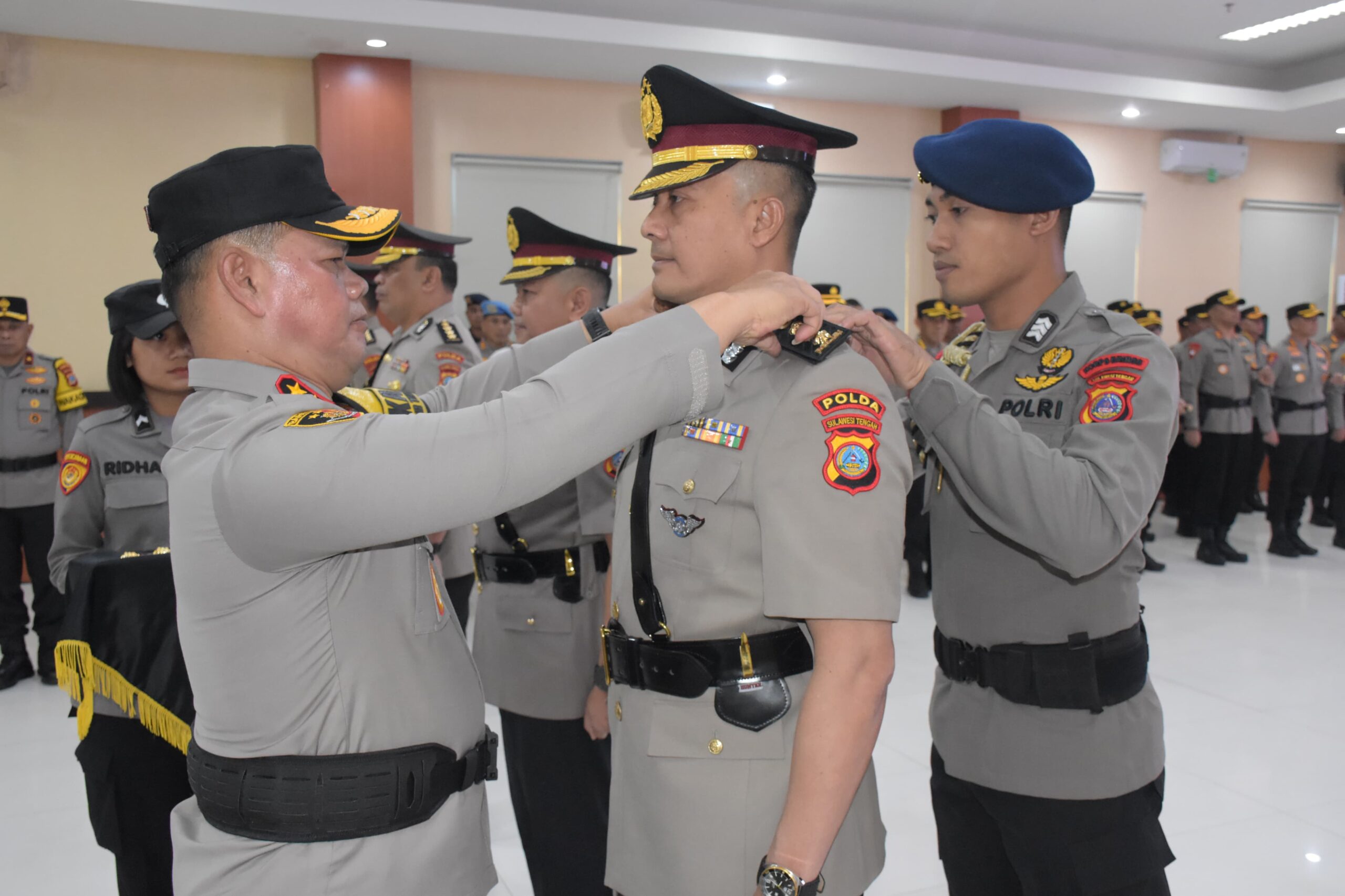 Pimpin Sertijab, Kapolda Sulteng: Ciptakan Terobosan Kreatif dan Inovatif