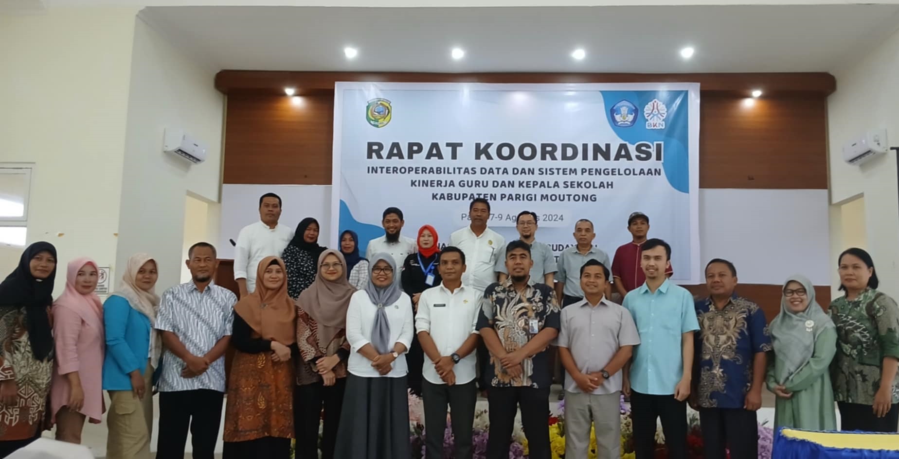 Disdikbud Parimo Gelar Rakor Interoperabilitas Data dan Sistem Pengelolaan Kinerja