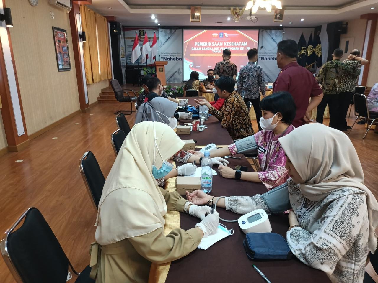 Kemenkumham Sulteng Gelar Pemeriksaan Kesehatan Gratis
