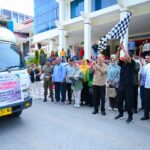 Gubernur Sulteng Lepas Penyaluran Cadangan Beras Pemerintah