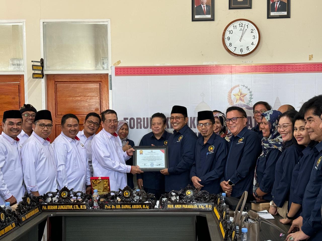 FKUB Sulteng dan Sulbar Sinergi Tingkatkan Kualitas Kerukunan