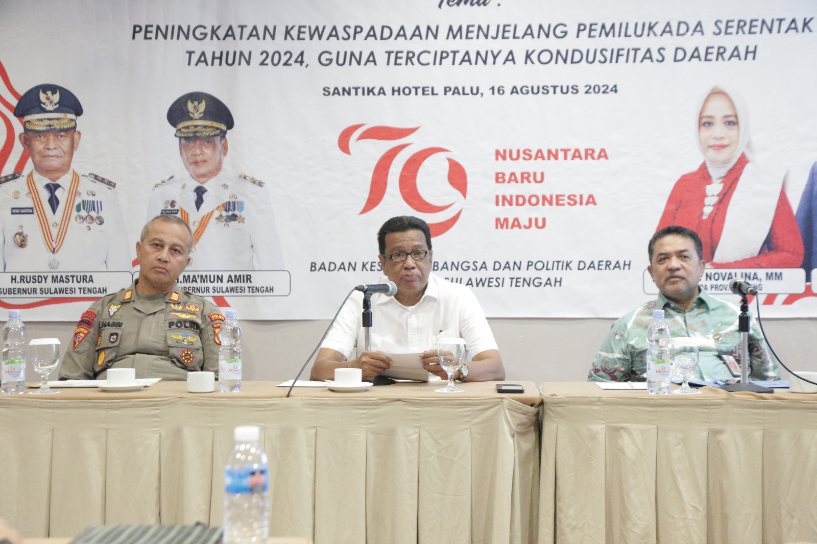 Jelang Pilkada 2024, Badan Kesbangpol Sulteng Gelar Rakor Forum Kewaspadaan