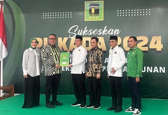 Terima SK B.1-KWK, Pasangan AA-AKA Resmi Diusung PPP di Pilkada Sulteng