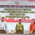 Hadiri Kongres Forum Kades, Berikut Pesan Gubernur Sulteng
