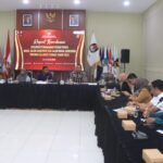 Ruas Jalan Depan KPU Sulteng Ditutup Saat Pendaftaran Paslon Kepala Daerah