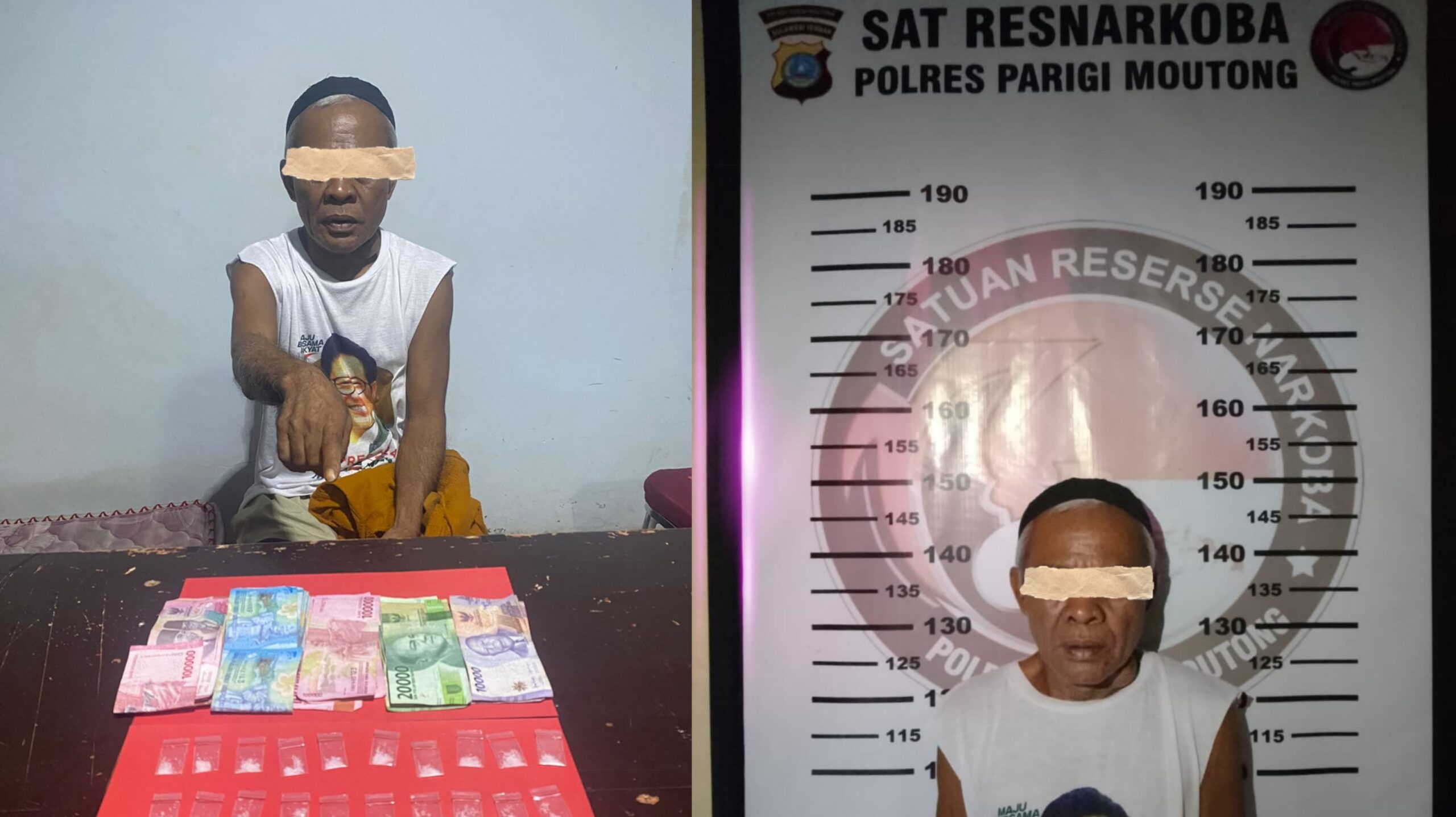 Polres Parimo Kembali Ringkus Pengedar Narkoba Seberat 4,25 Gram