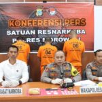 Polres Morowali Ungkap Tiga Kasus Sabu, Total Barang Bukti 603,88 Gram