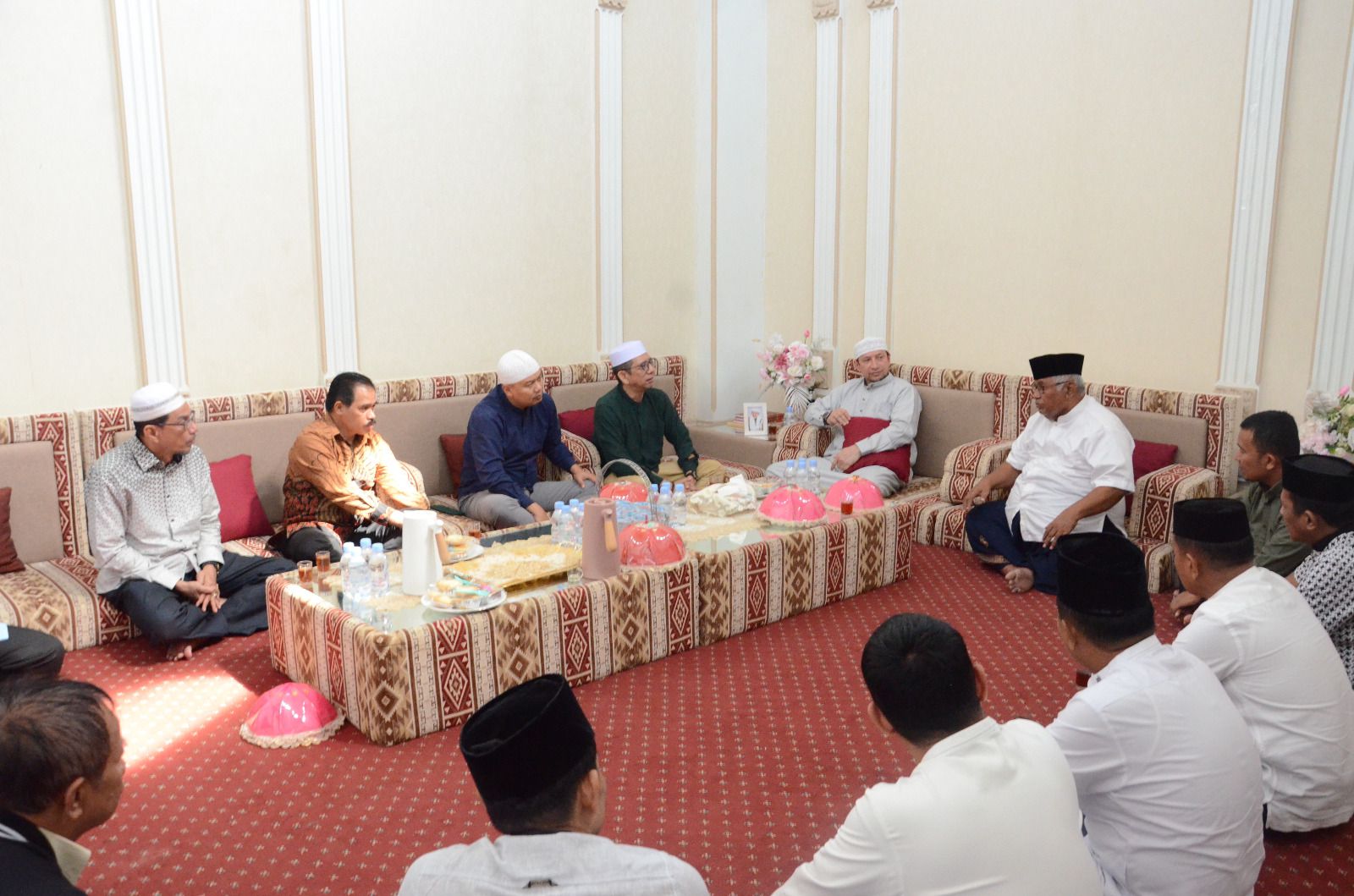 Jalin Silaturahmi, Jajaran Kemenkumham Sulteng Kunjungi Ketua Utama Alkhairaat