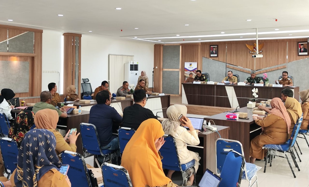 Pemprov Sulteng Gelar Rakor, Bahas Pengendalian Penanaman Modal dan Kesiapan PON 2024