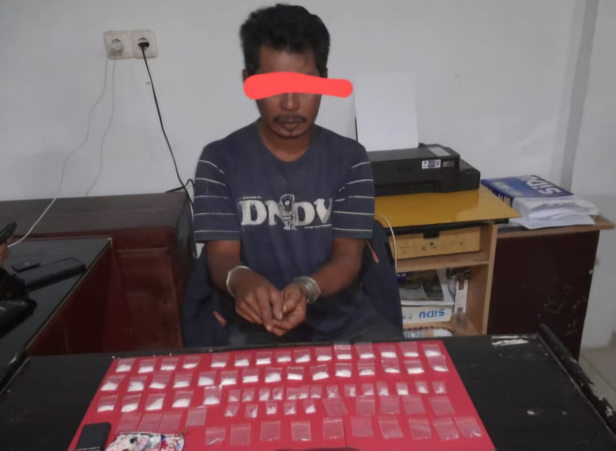 Simpan 54 Saset Sabu Dalam Dompet, Warga Parimo Ditangkap Polisi