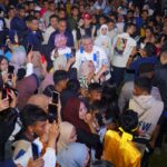 Saksikan Orasi Politik Ahmad Ali, Ribuan Masyarakat Tolitoli Banjiri Lapangan Sandana