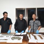 Polres Morut Amankan Tiga Pucuk Senpi Rakitan dan 300 Amunisi