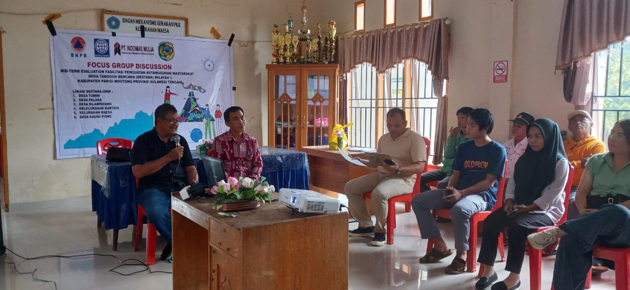 BNPB Gelar FGD Evaluasi Program DESTANA di Parimo
