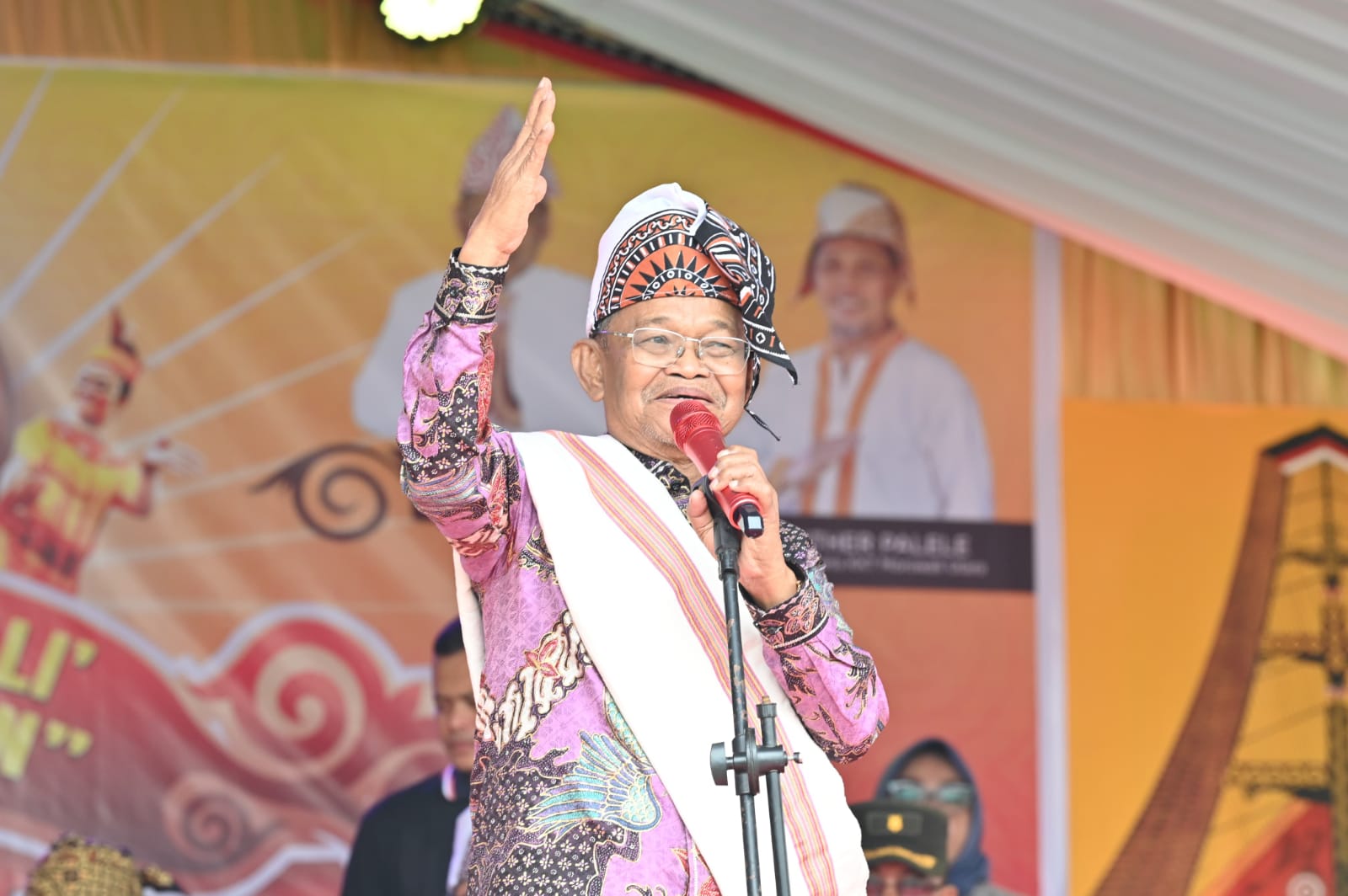 Kunker ke Morut, Gubernur Sulteng Hadiri Tammuan Mali Sang Torayan KKT