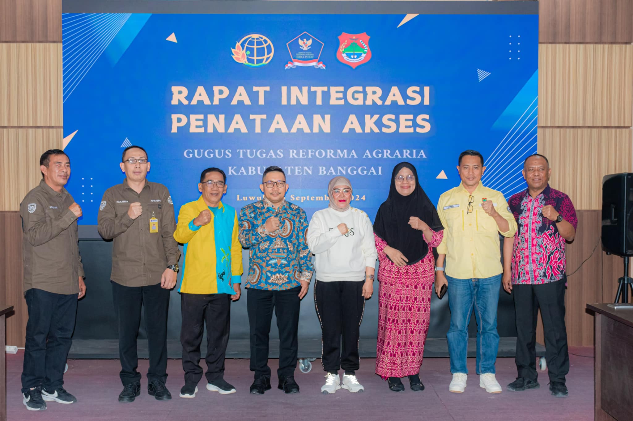 Pemda-Kanta Banggai Bahas Rencana Aksi Penataan Akses Reforma Agraria