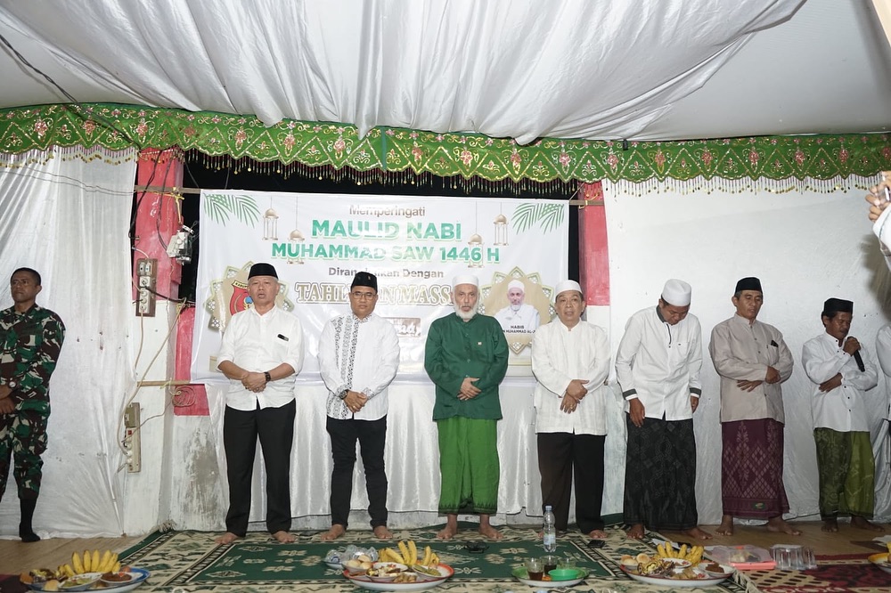 Wabup Sigi Hadiri Peringatan Maulid Nabi Muhammad SAW di Solove