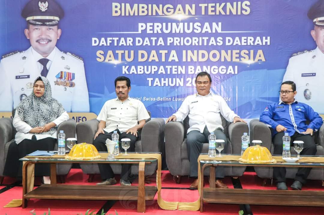 DKISP Banggai Tingkatkan Kapasitas Pengelolaan Data Lewat Bimtek