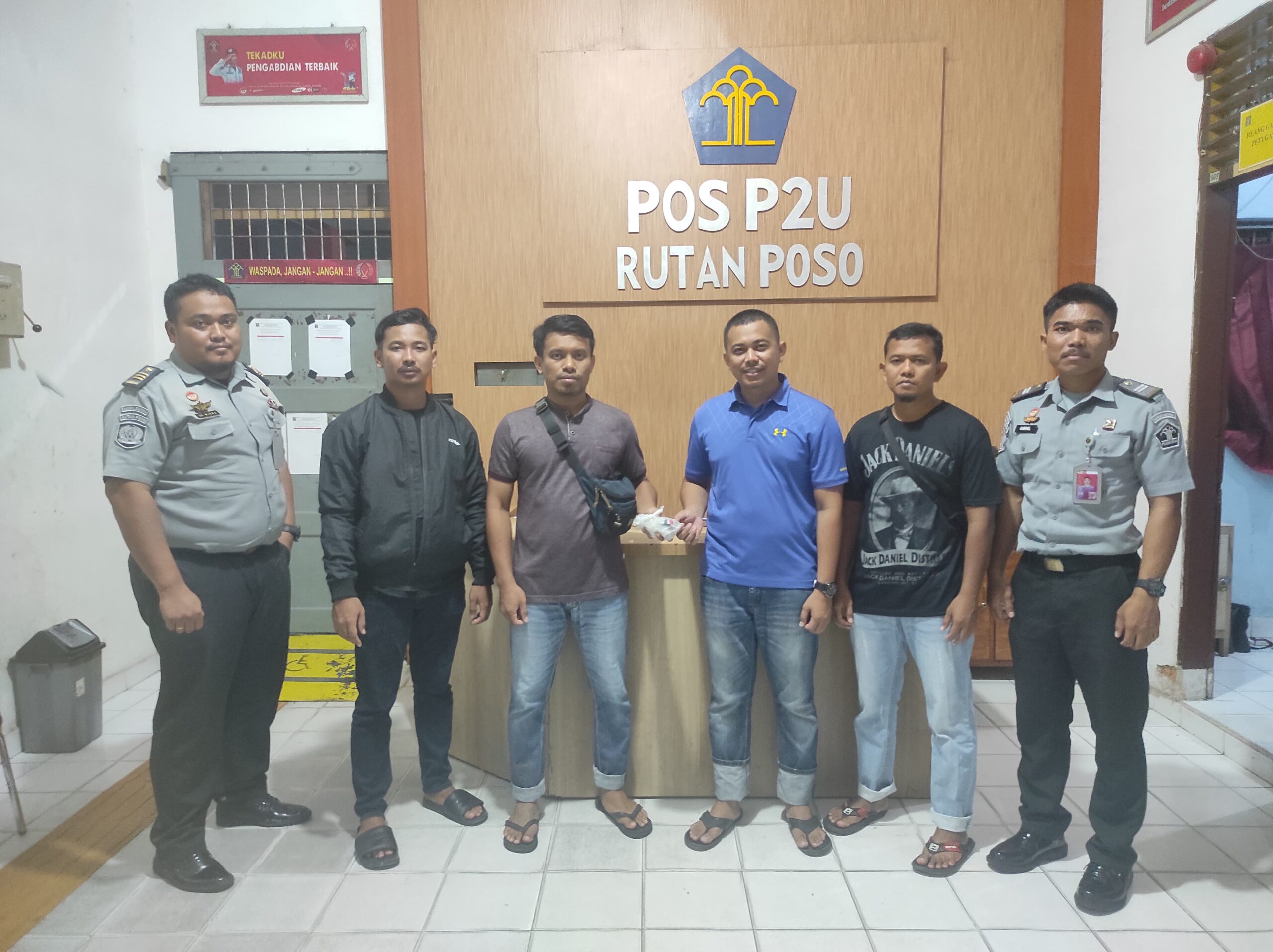 Petugas Gagalkan Penyeludupan Sabu ke Dalam Rutan Poso