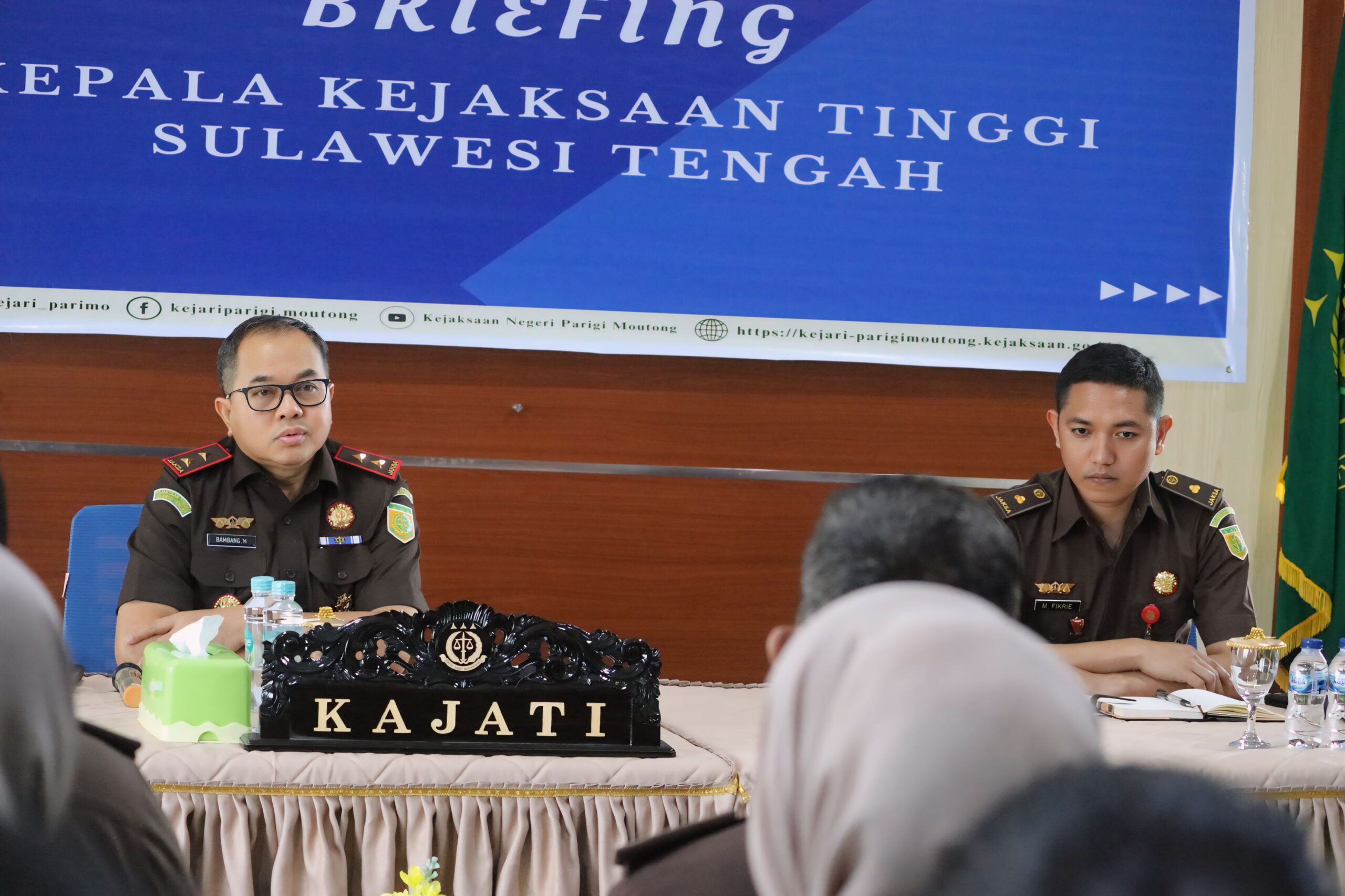 Kunker ke Kejari Parimo, Kajati Sulteng: Jaga Kepercayaan Publik