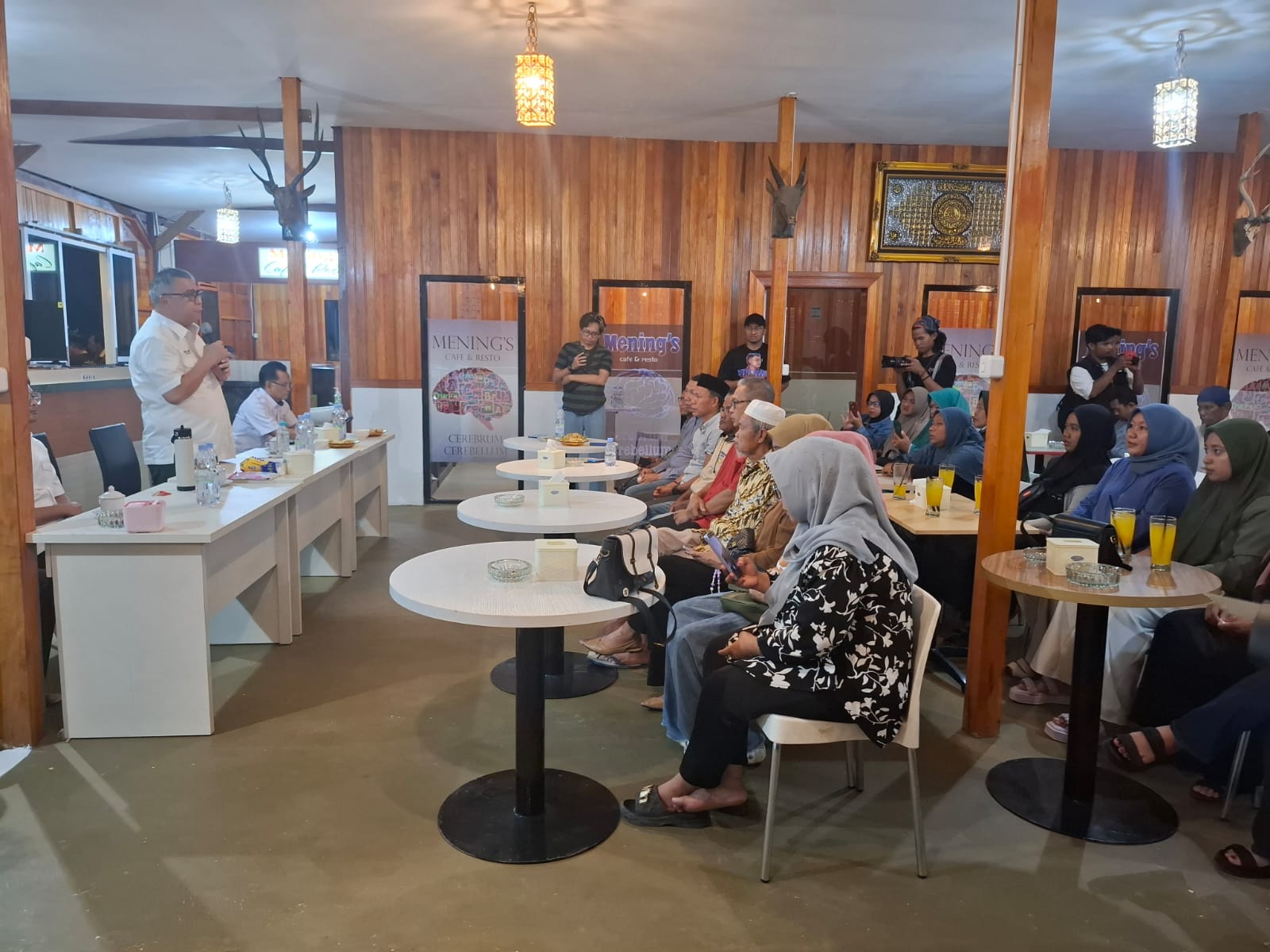 Bertemu Pengusaha Muda di Morowali, Ahmad Ali Tak Ingin Bicara Soal Tambang